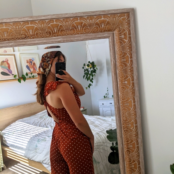 Polka Dot Jumpsuit - Picture 2 of 2